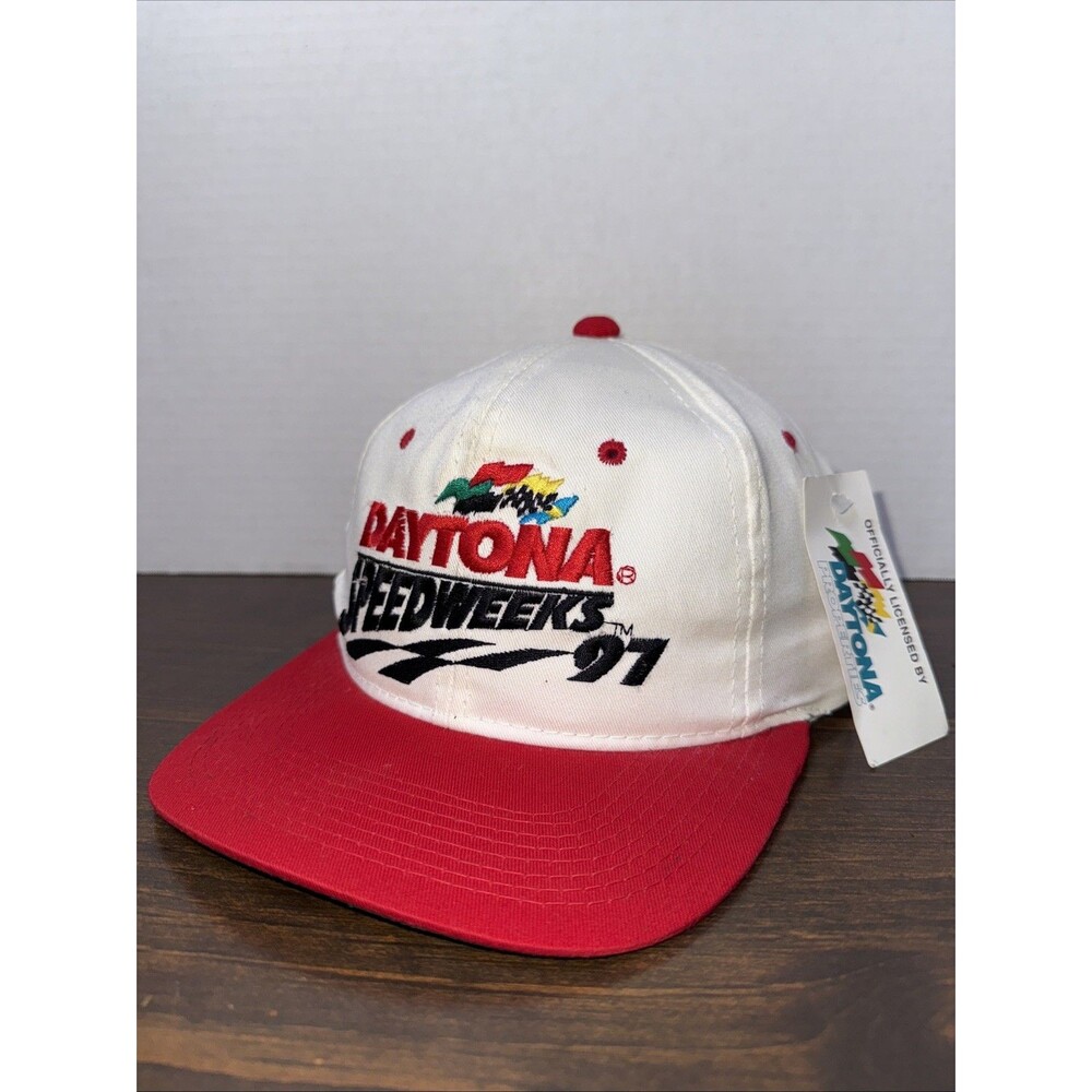Vintage 1997 Daytona Speedweeks Snapback Hat – NWT Pro Player NASCAR Deadstock